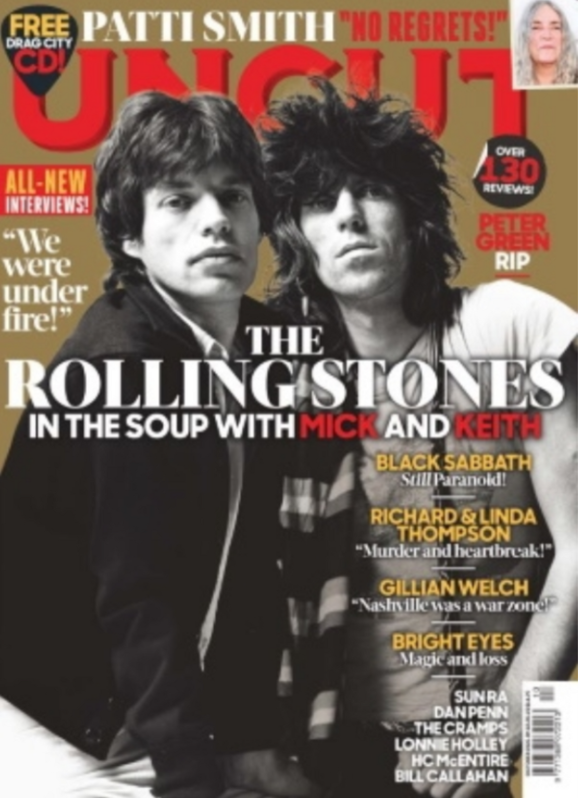 The Rolling Stones Mick Jagger Keith Richards Uncut Magazine October 2020 & Free CD
