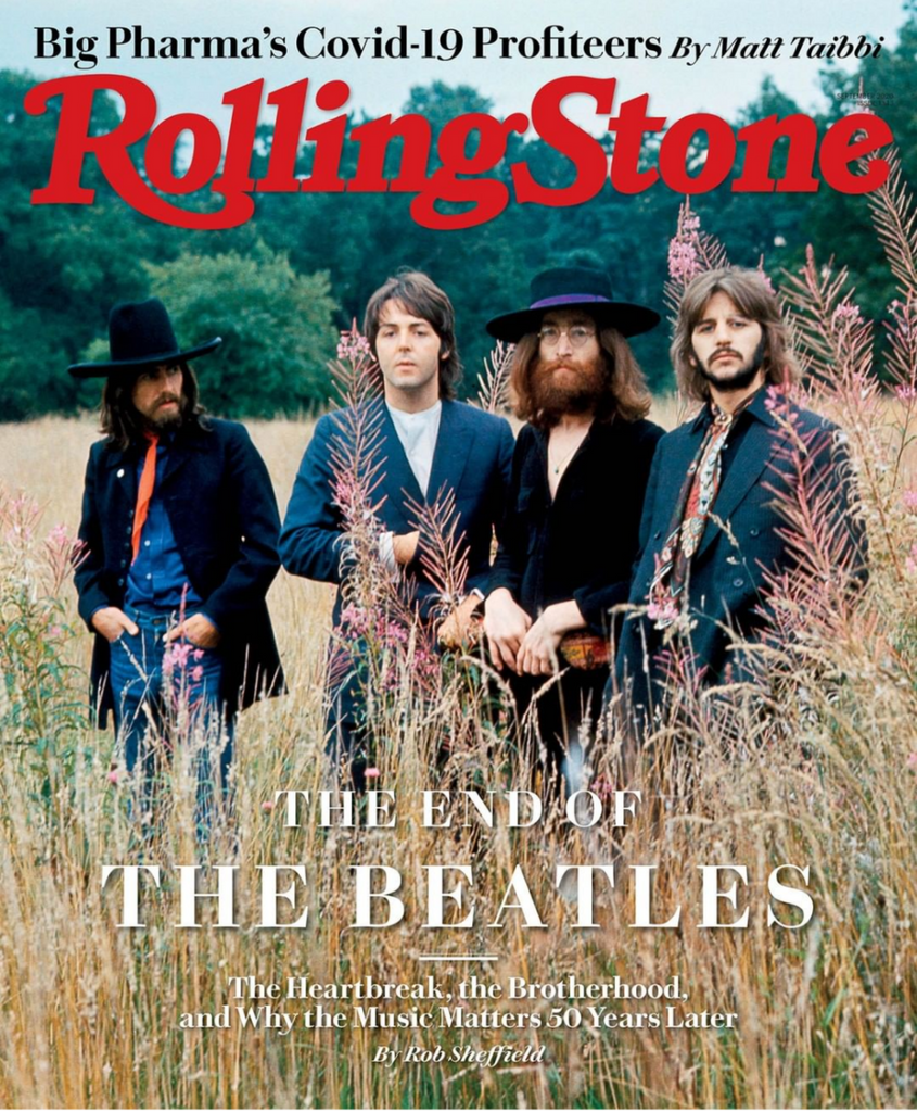 Rolling Stone Magazine September 2020: THE BEATLES COVER FEATURE (Pre-Order)