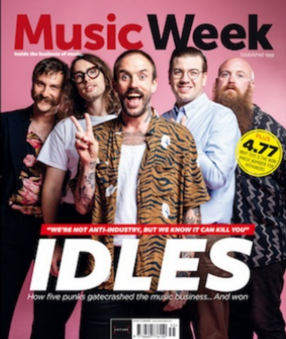 Music Week magazine September 2020 IDLES COVER FEATURE