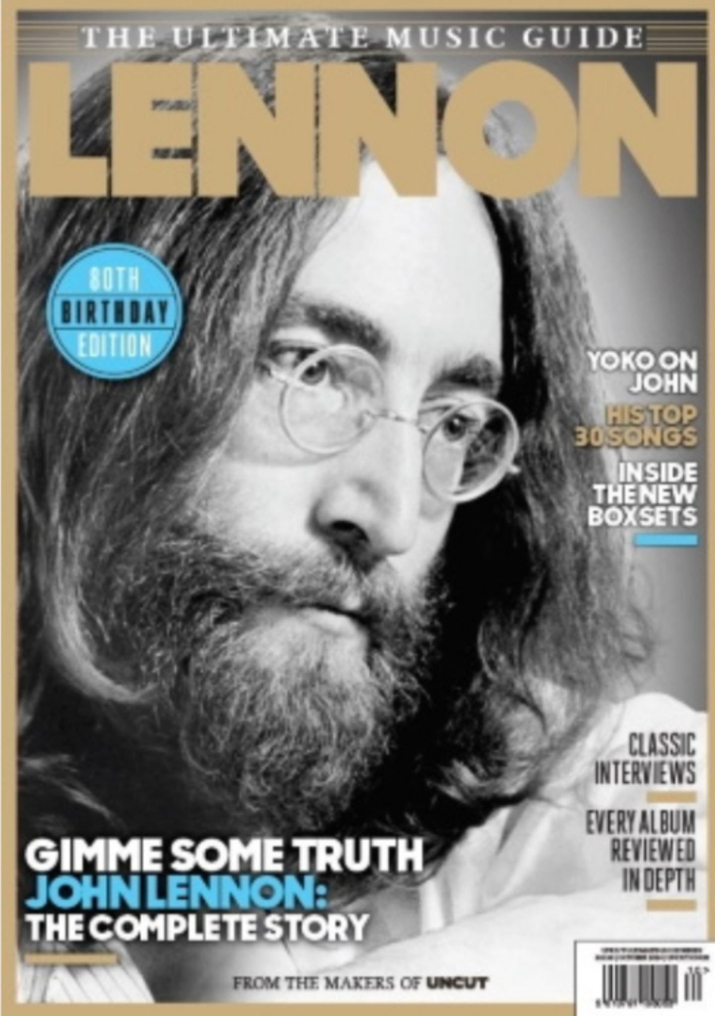 John Lennon The Beatles The Uncut Ultimate Music Guide Magazine October 2020