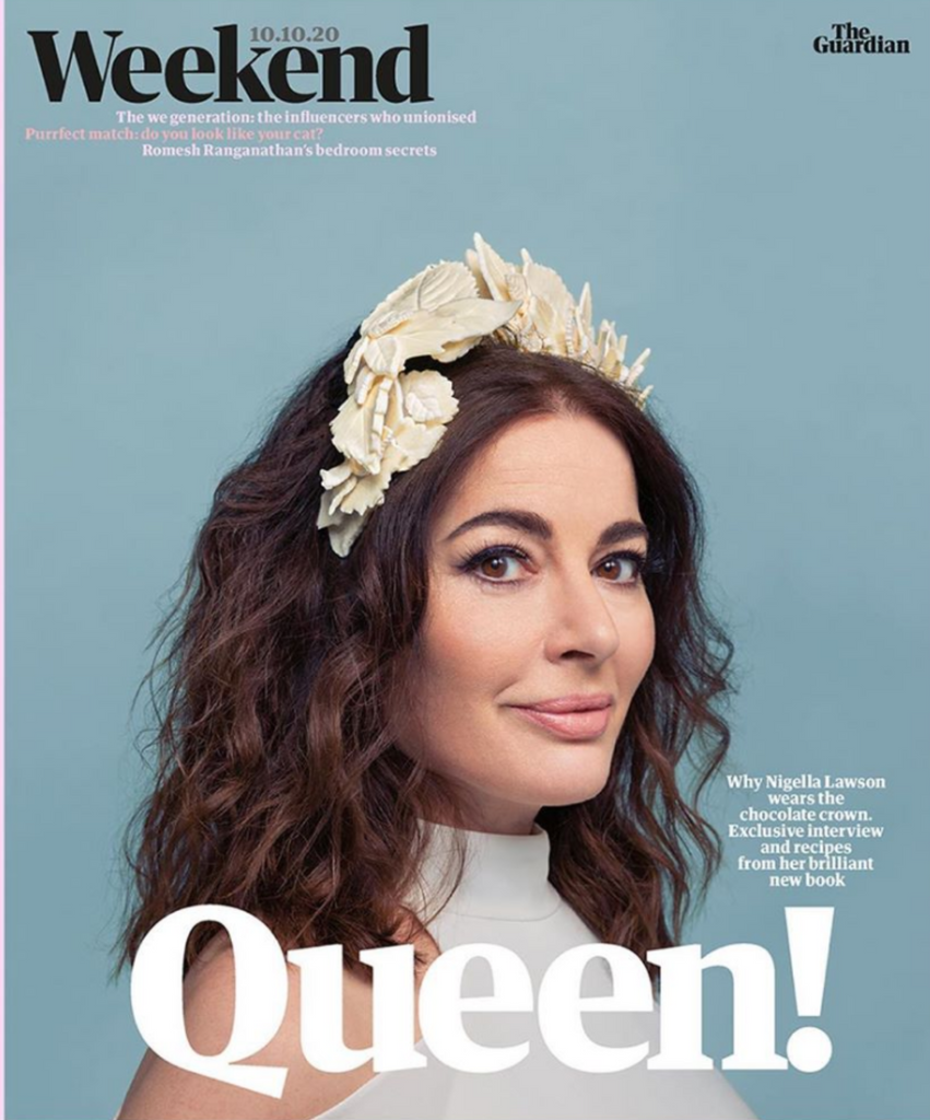 UK GUARDIAN WEEKEND Magazine October 2020: NIGELLA LAWSON COVER FEATUR ...