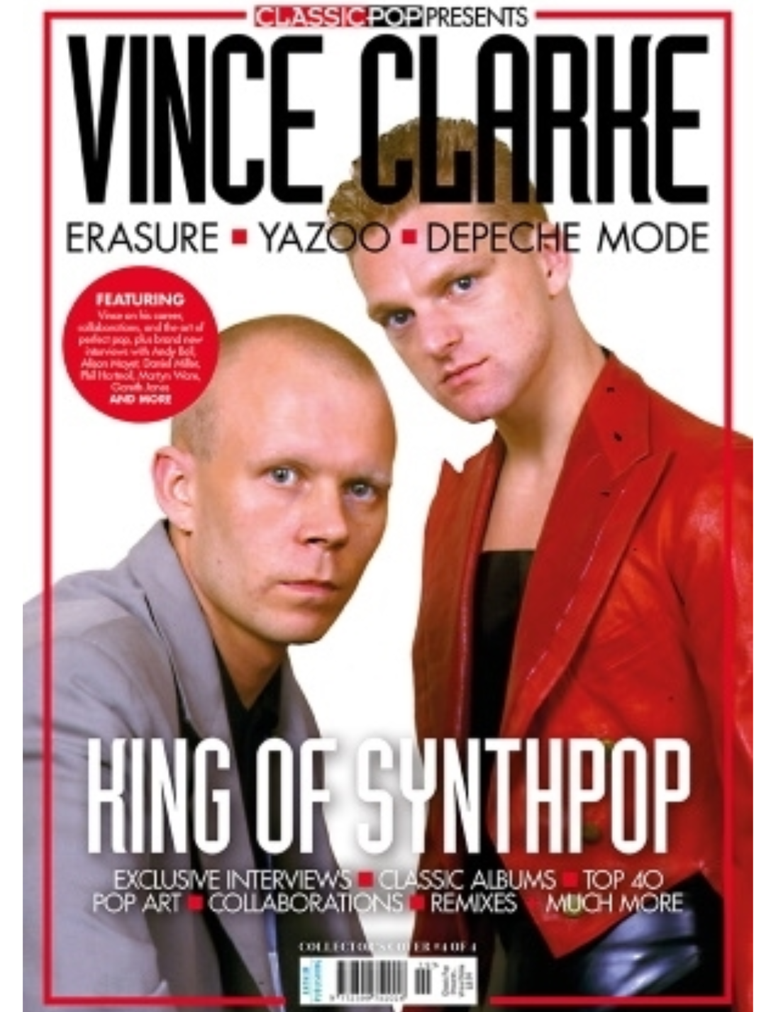 CLASSIC POP PRESENTS magazine November 2020 - ERASURE SPECIAL COVER
