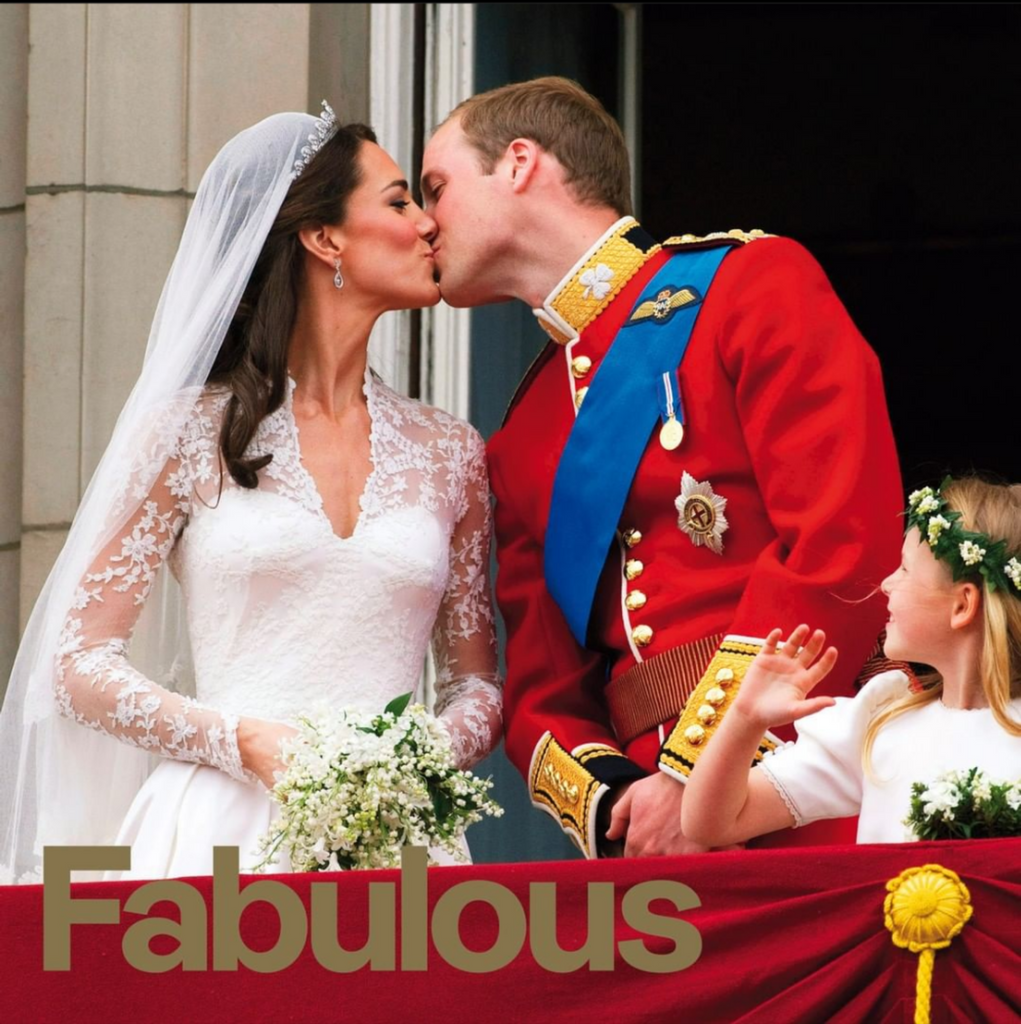 Kate Middleton Prince William 10th Anniversary UK Fabulous Magazine 11/04