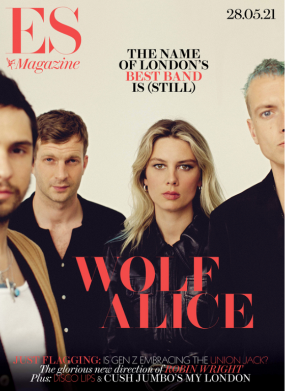 London ES Magazine May 2021: Wolf Alice Cover