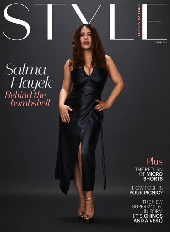 UK STYLE Magazine June 2021 SALMA HAYEK COVER FEATURE Sadie Sink