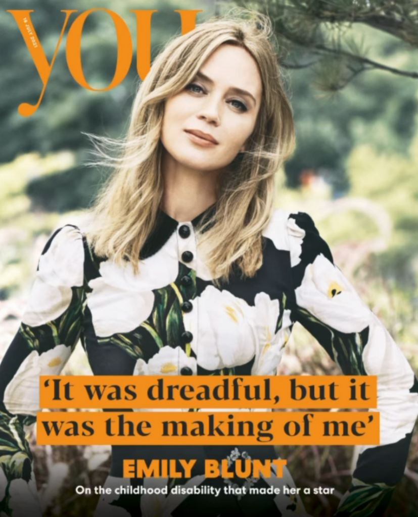 EMILY BLUNT UK You Magazine July 2021 NEW