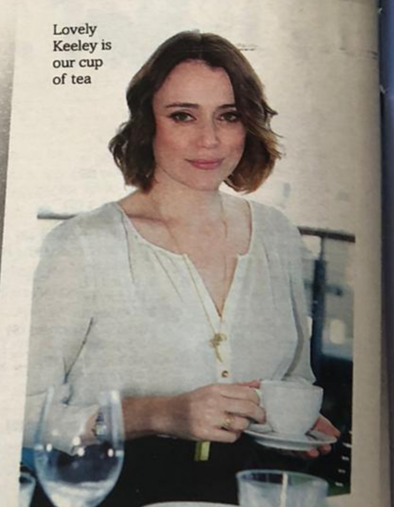 Fabulous magazine - Mel B Spice Girls cover - Keeley Hawes (1 April 2012)