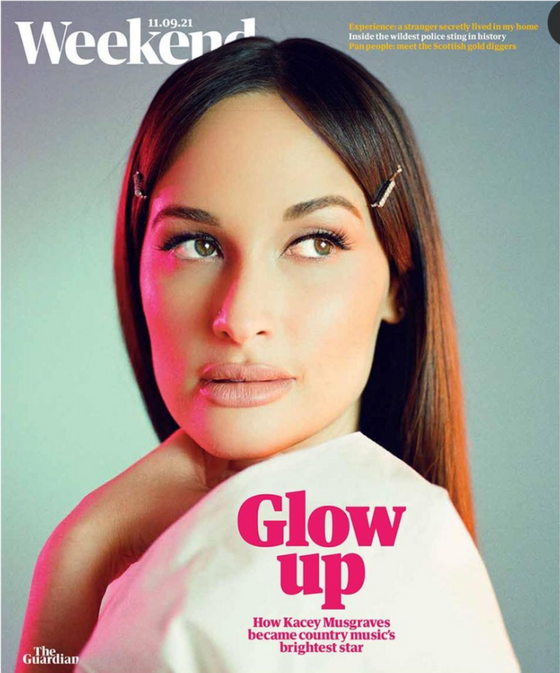 GUARDIAN WEEKEND Mag 11/09/2021 KACEY MUSGRAVES COVER
