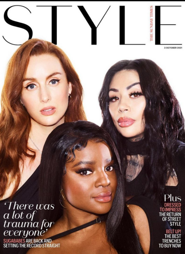 STYLE MAGAZINE - 3 October 2021 SUGABABES COVER FEATURE