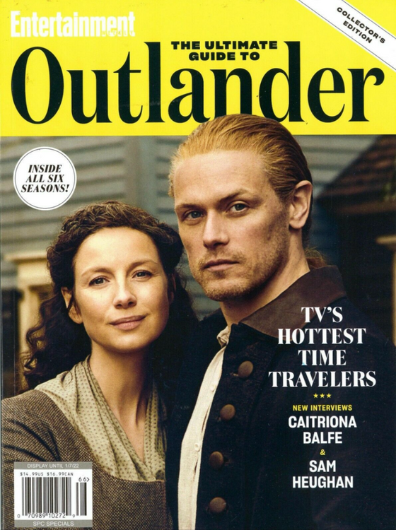 OUTLANDER - SAM HEUGHAN - THE ULTIMATE GUIDE - ENTERTAINMENT WEEKLY MAG SPECIAL