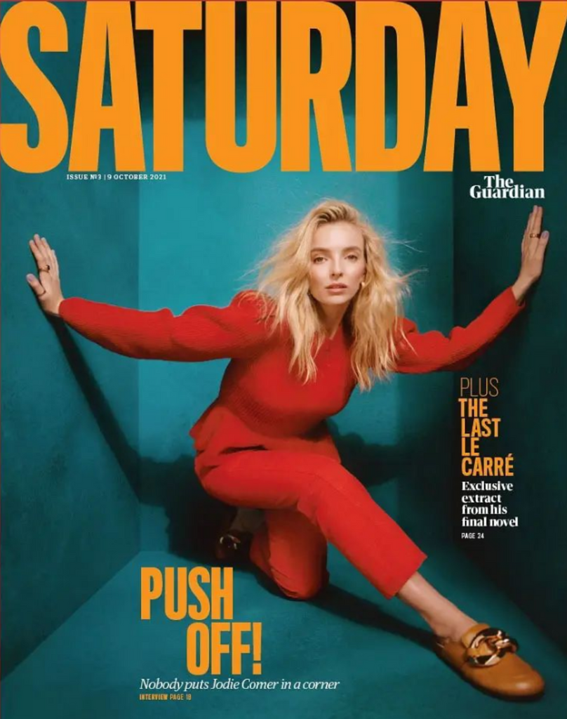 GUARDIAN SATURDAY Mag 09/10/2021 JODIE COMER KILLING EVE COVER EDITION