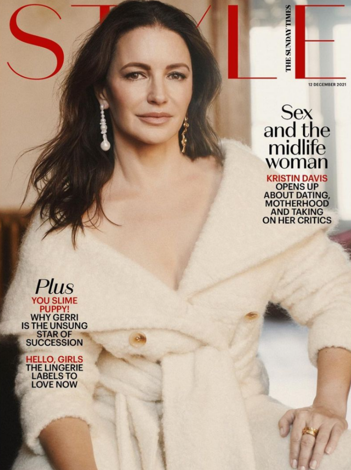 STYLE MAGAZINE - 12 December 2021 KRISTIN DAVIS COVER FEATURE J Smith-Cameron