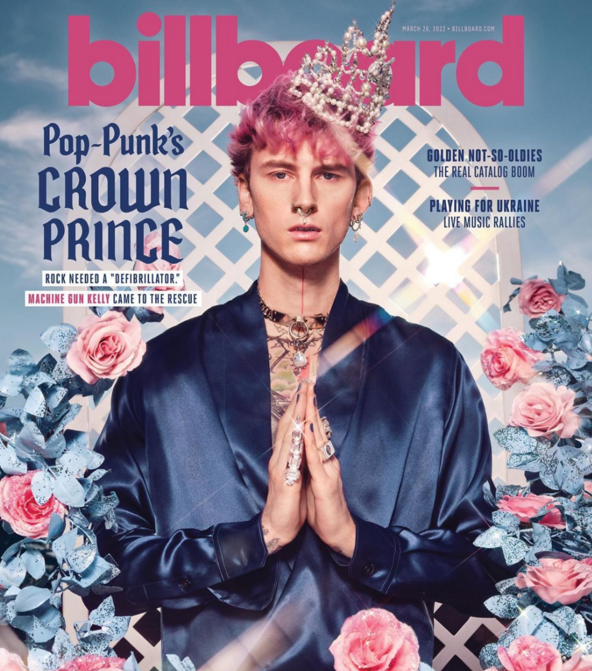 Billboard Magazine March 2022 Machine Gun Kelly