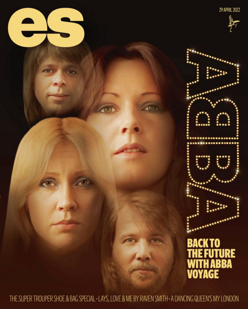 LONDON ES MAGAZINE - April 2022 ABBA cover