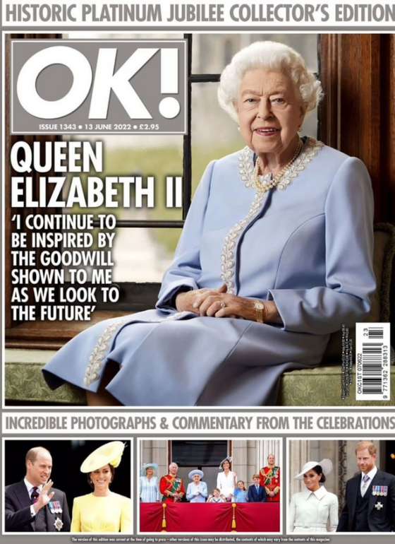 VOGUE UK MAGAZINE QUEEN ELIZABETH II PLATINUM JUBILEE SPECIAL VOGUE UK MAGAZINE QUEEN ELIZABETH II PLATINUM JUBILEE SPECIAL
