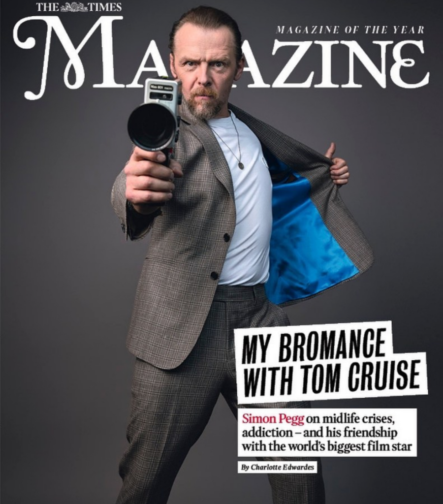TIMES magazine June 2022 Simon Pegg Cover