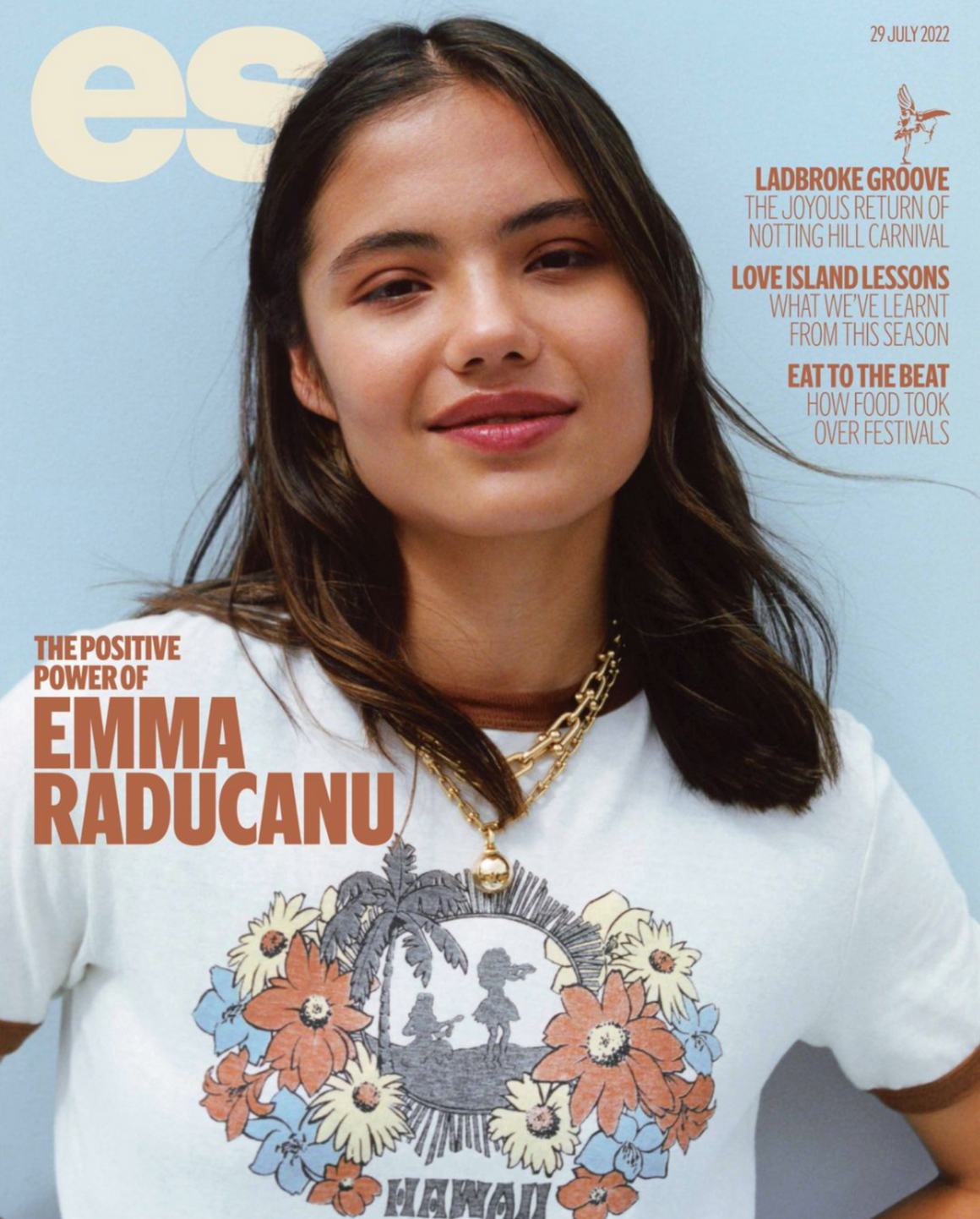LONDON ES MAGAZINE - July 2022 EMMA RADUCANU cover