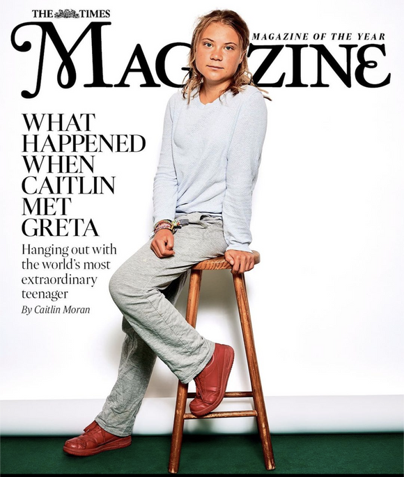 TIMES magazine 15th October 2022 Greta Thunberg Cover