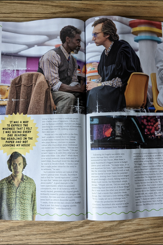 TOTAL FILM Magazine #331 ADAM DRIVER White Noise