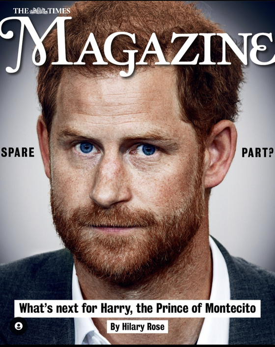 UK TIMES Magazines December 2022: PRINCE HARRY & MEGHAN MARKLE COVER FEATURE