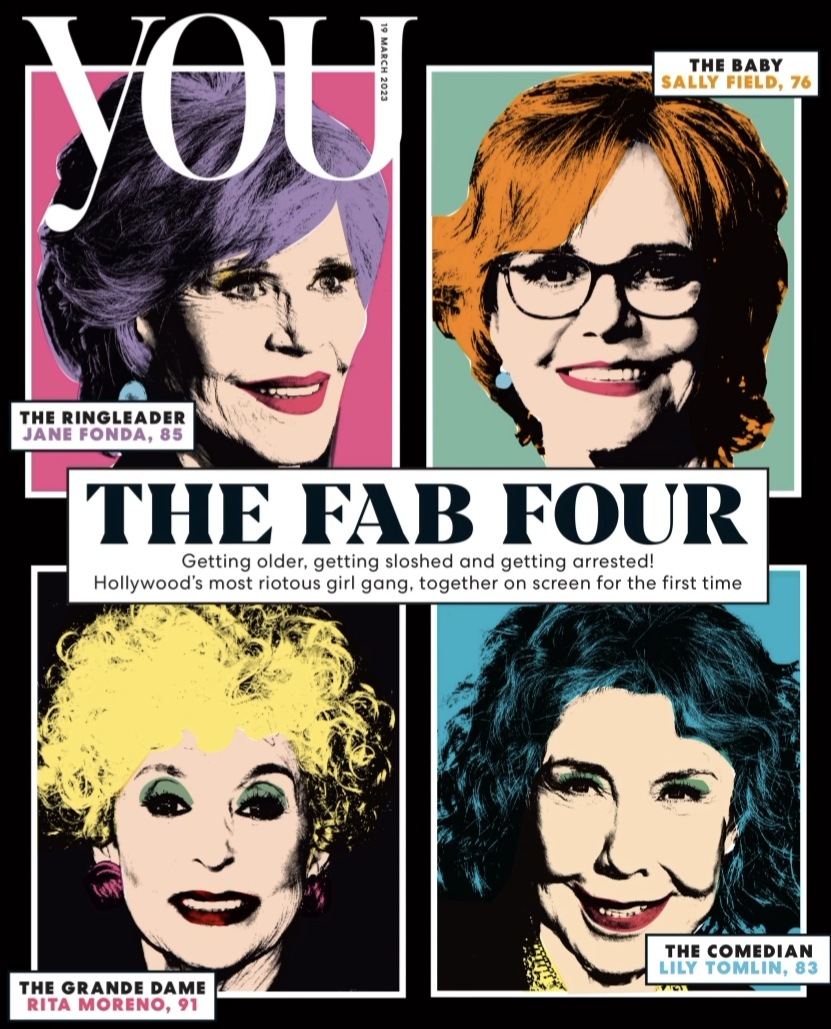 AARP Magazine Feb/March 2023 Sally Field Jane Fonda Lily Tomlin