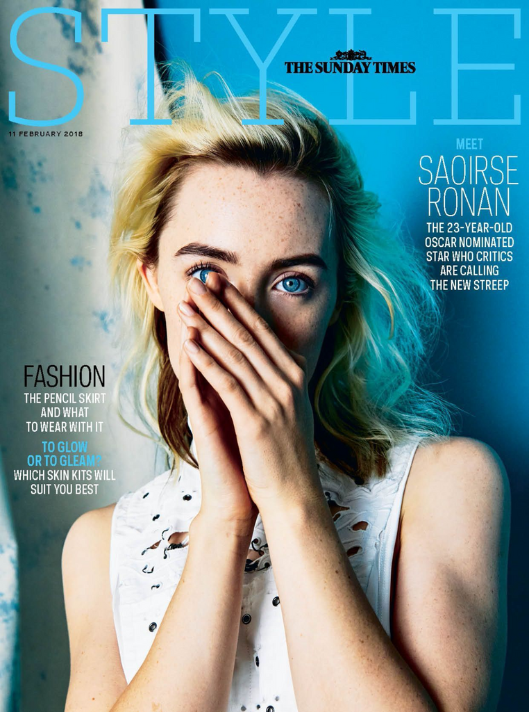 UK STYLE Magazine FEBRUARY 2018: SAOIRSE RONAN COVER & INTERVIEW