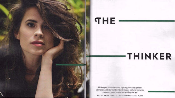 UK STYLIST MAGAZINE 29 NOVEMBER 2017 HAYLEY ATWELL HOWARD'S END INTERVIEW