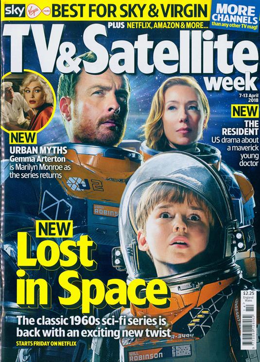 UK TV & Satellite Magazine 7 April 2018 Toby Stephens Matt Czuchry James Purefoy
