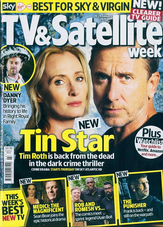 TV & Satellite Magazine JAN 2019: TIM ROTH COVER STORY ## SEAN BEAN JON BERTHNAL