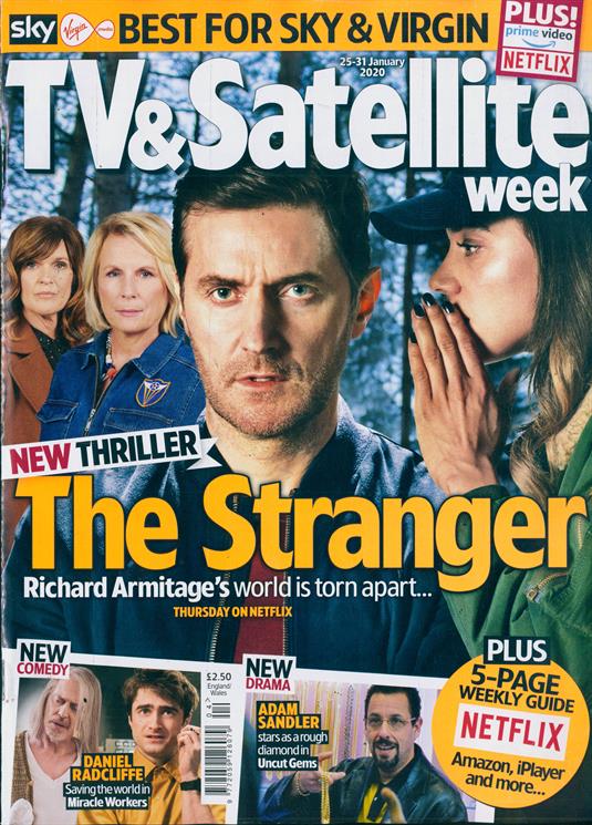 TV & Satellite Magazine 25th January 2020: Richard Armitage Cover