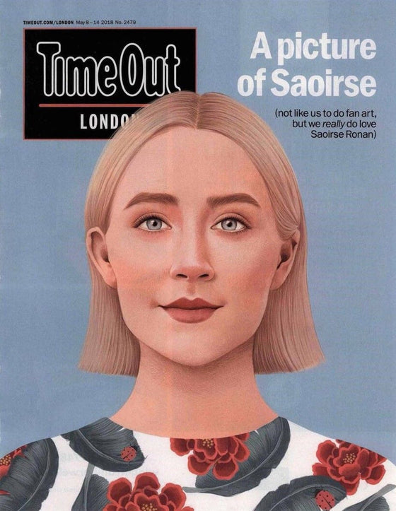 Time Out London Magazine May 2017: SAOIRSE RONAN Cover Interview