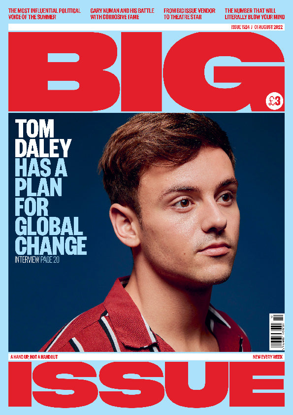 BIG ISSUE Magazine August 2022 Tom Daley Exclusive