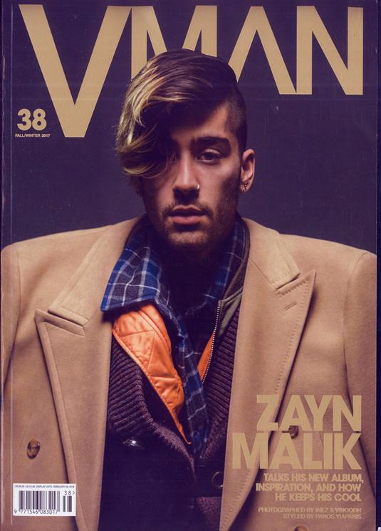 V Man has Zayn Malik gracing the cover.