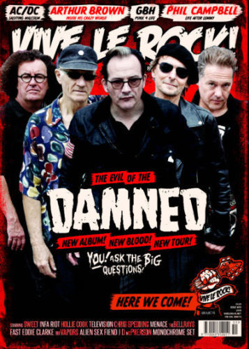 UK Vive Le Rock Magazine FEB 2018: THE DAMNED Motorhead AC/DC Malcolm Young