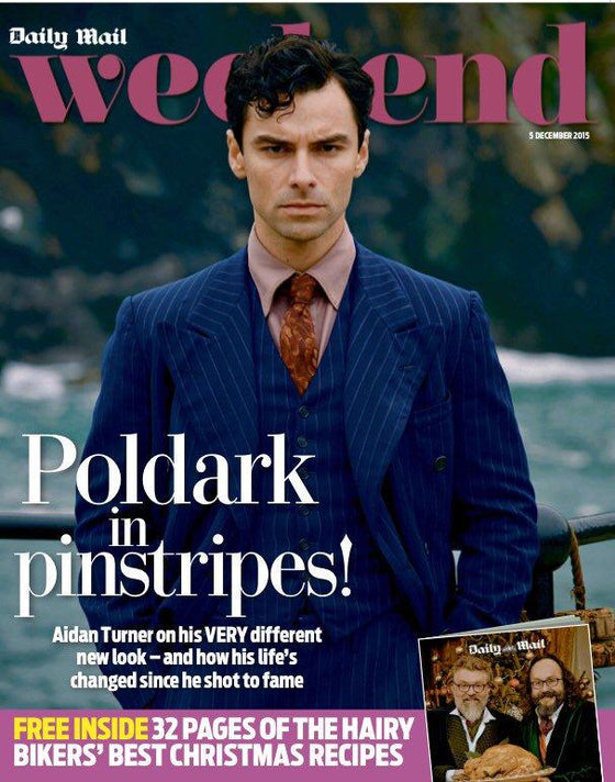 WEEKEND Magazine 12/2015 Poldark AIDAN TURNER SIMON LE BON PHILIP GLENISTER