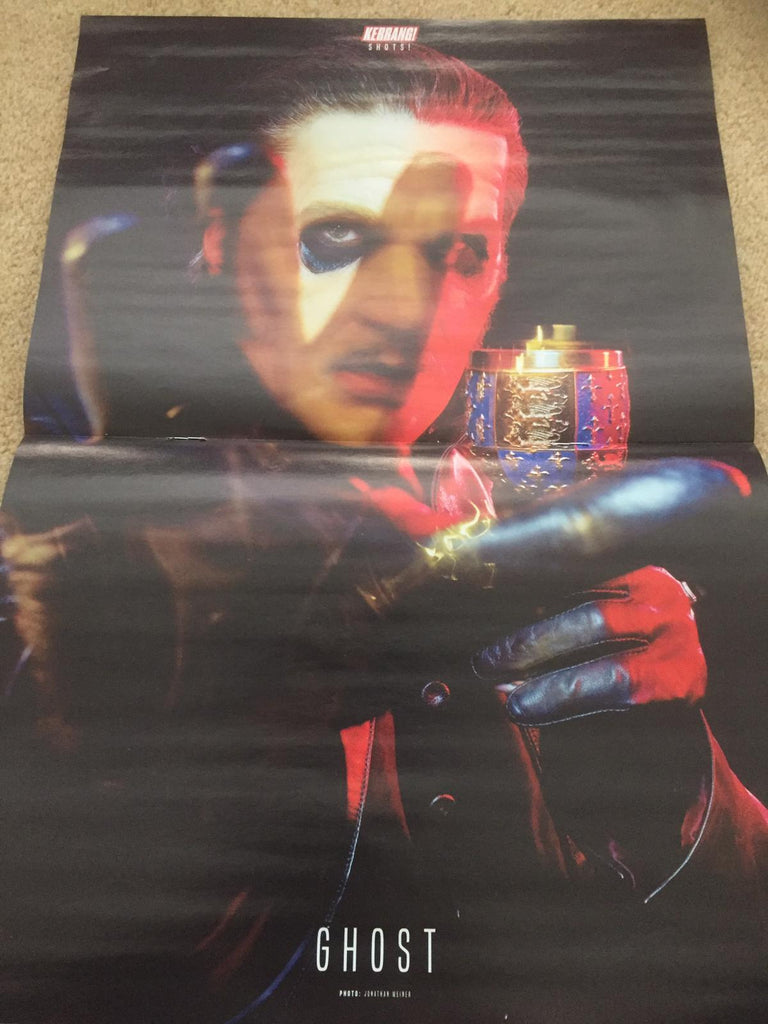 Ghost Exclusive Pull Out Magazine - 10 Poster Special Inside UK Kerrang! Magazine April 2019