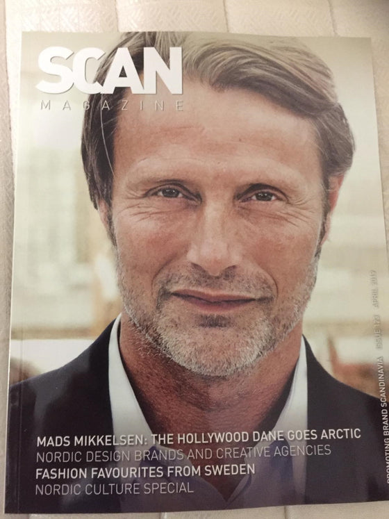 Scan Magazine April 2019: MADS MIKKELSEN COVER AND FEATURE