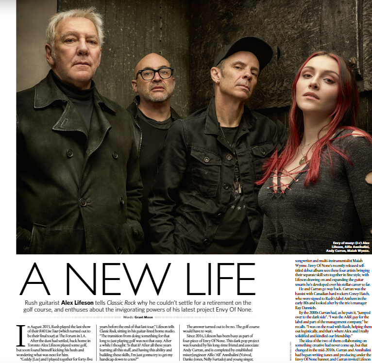 Classic Rock Magazine Issue 301 June 2022 ALEX LIFESON Rush