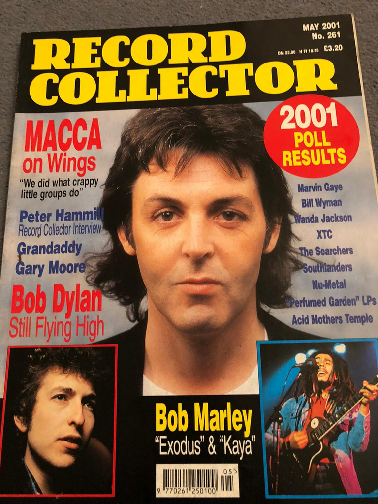Record Collector Magazine #261 - May 2001 - Paul McCartney The Beatles Bob Dylan