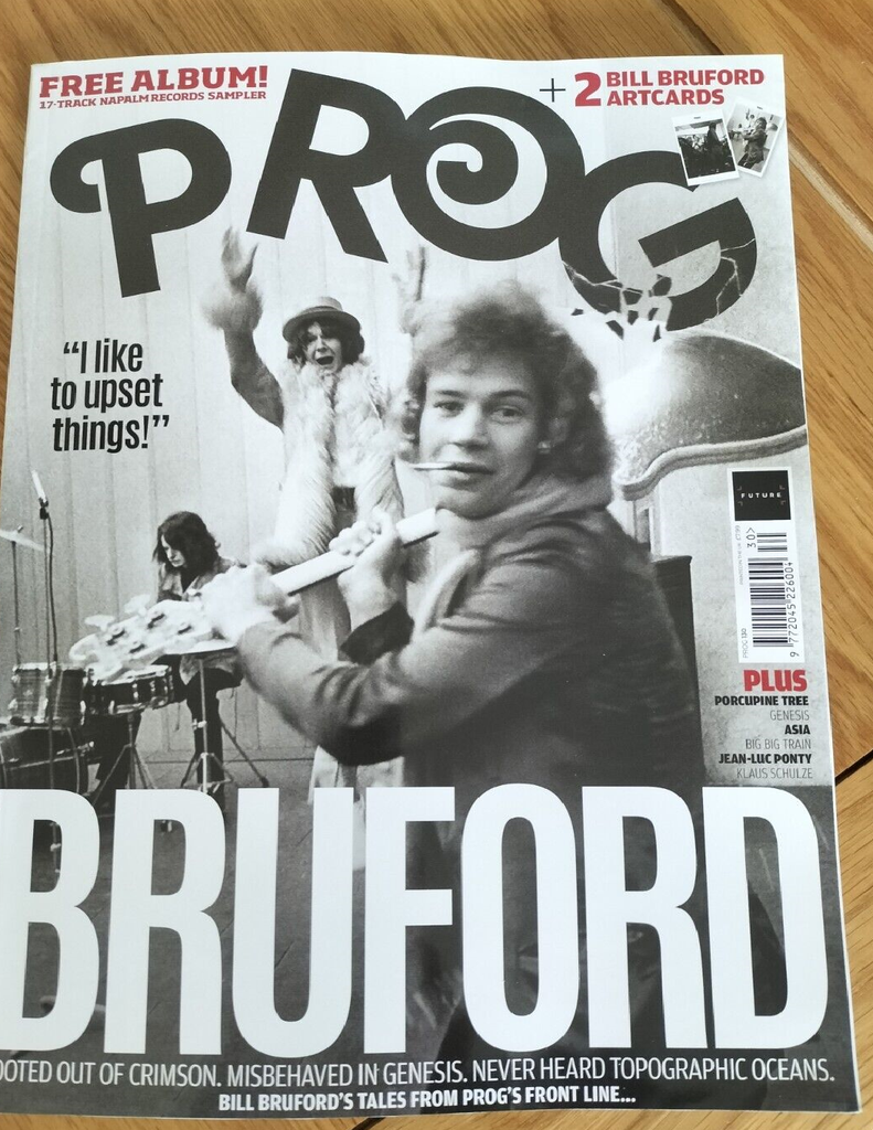PROG Magazine UK #130: Bill Bruford Yes King Crimson Exclusive