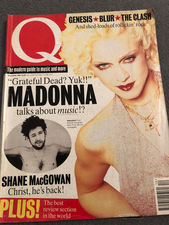 Q MAGAZINE - Issue 99 - December 1994 - Madonna