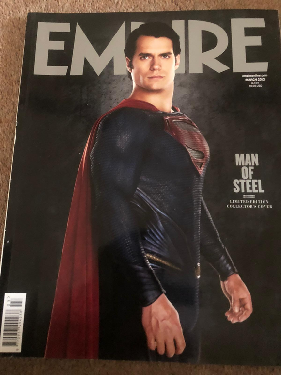 Empire Magazine Issue 285 March 2013 Henry Cavill Subscriber Cover
