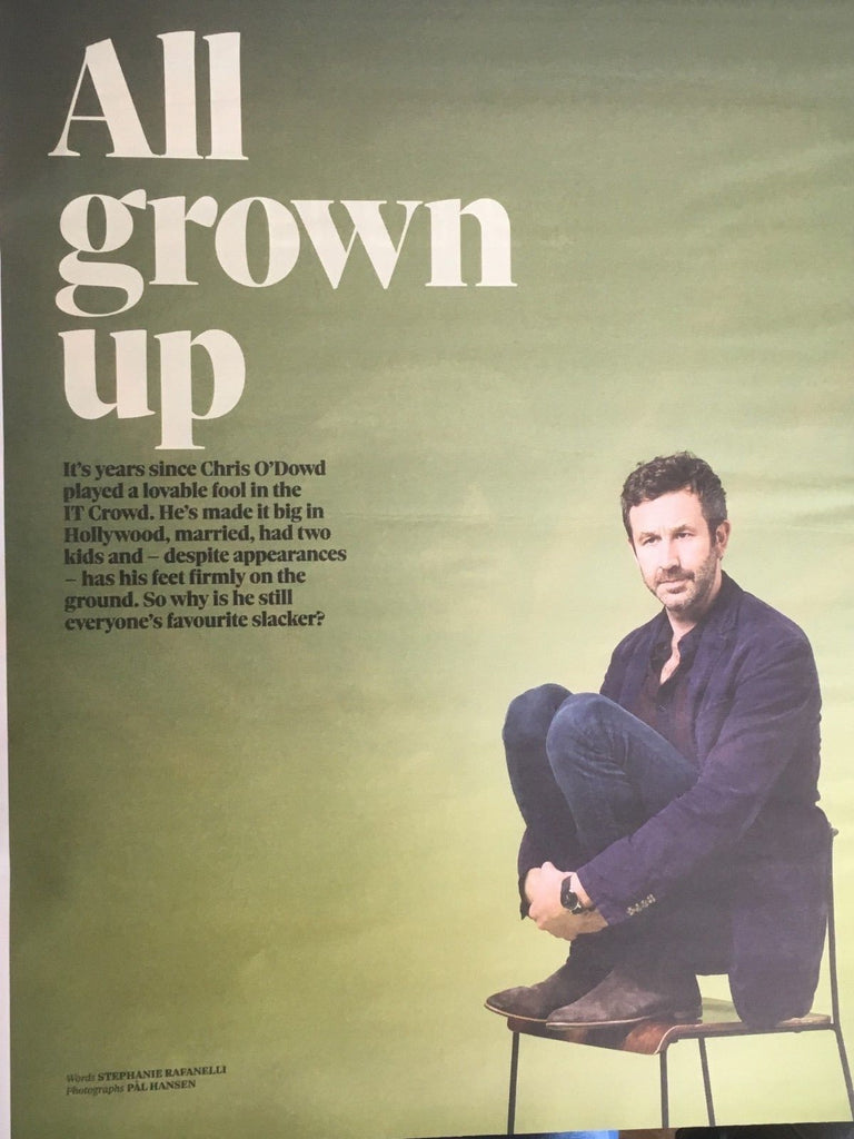 UK Observer Magazine NOV 2018: JOAN JETT The Runaways CHRIS O'DOWD