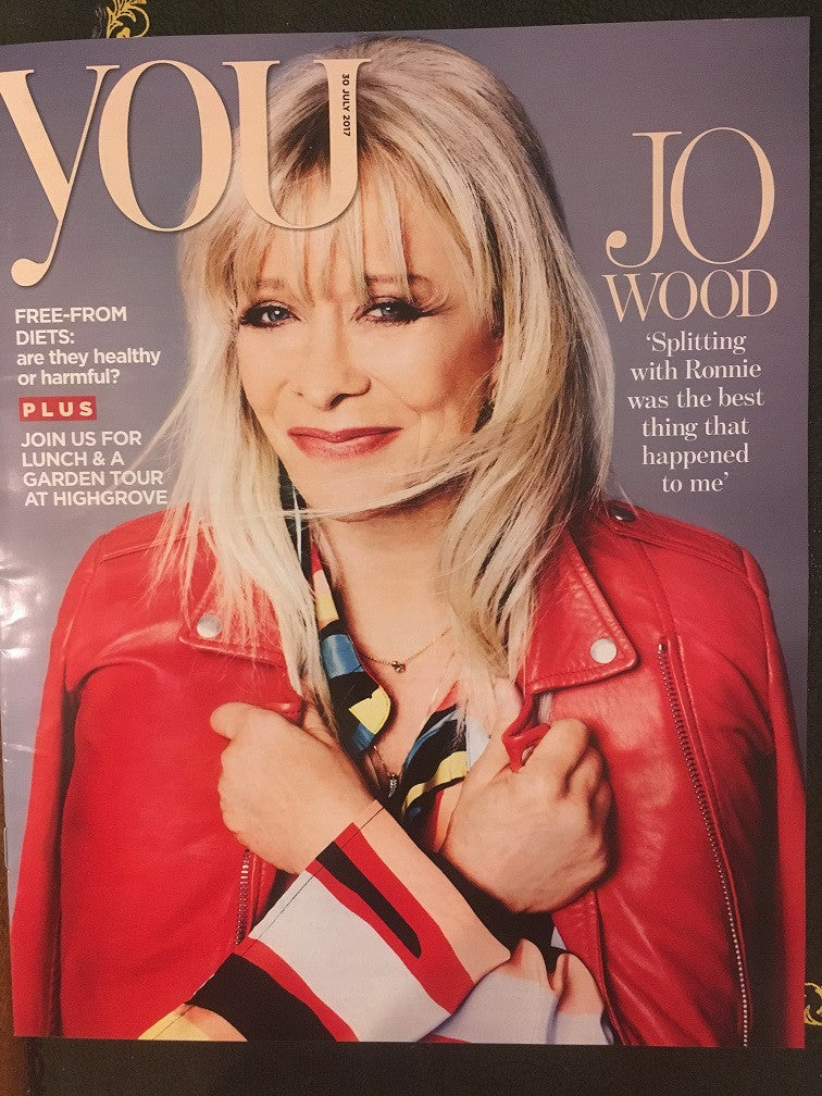UK You magazine 30th July 2017 Jo Wood Ronnie Sam Heughan Leanne Cope