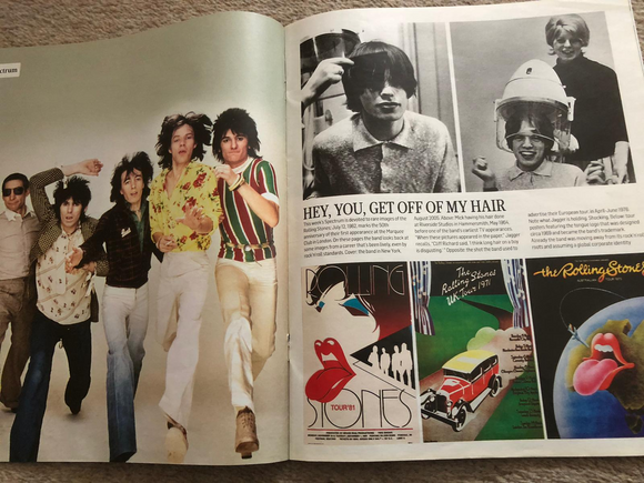 Sunday Times Magazine July 8 2012: The Rolling Stones Mick Jagger Keith Richards