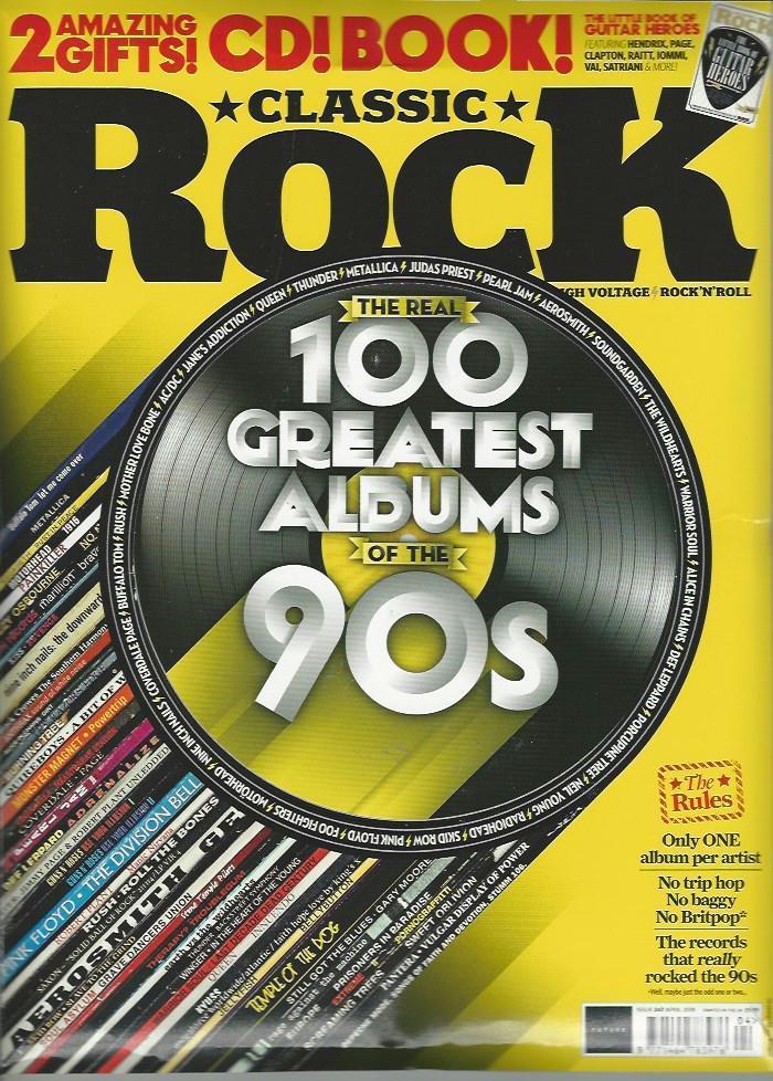 Classic Rock magazine (April 2018 issue) Steve Clark Def Leppard