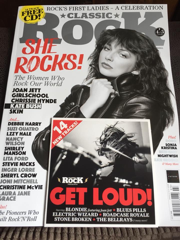 Classic Rock Magazine March 2018 Kate Bush LIMITED EDITION Collectors Cover