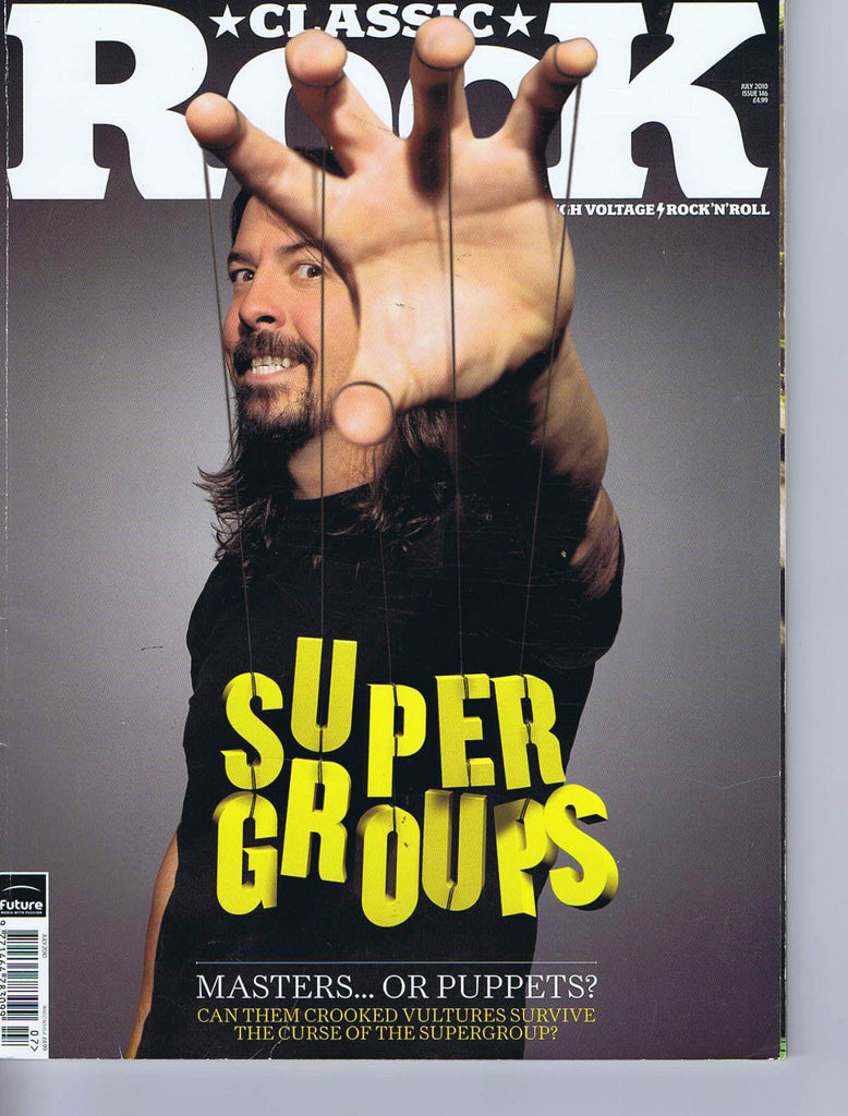 DAVE GROHL / THEM CROOKED VULTURES / WASP Classic Rock No. 146 July 2010