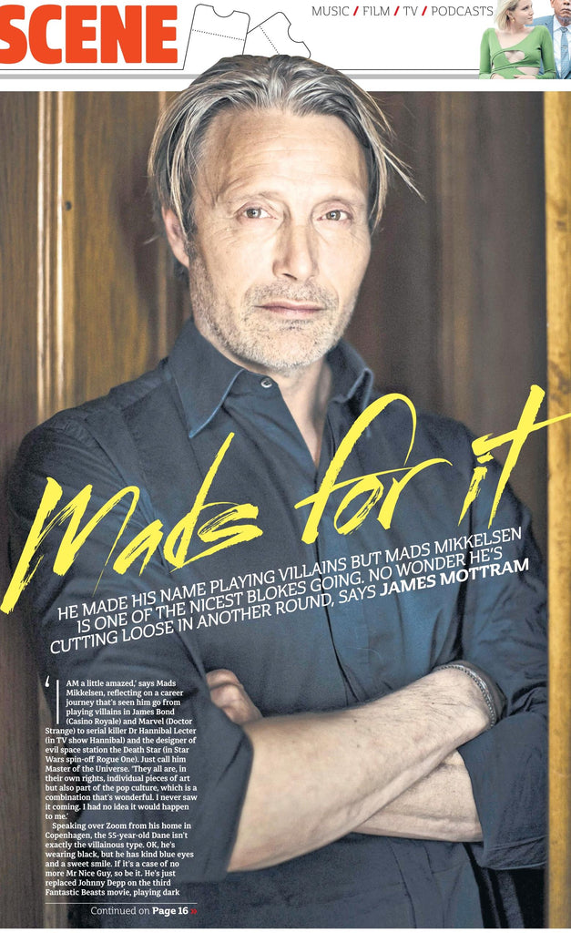UK Metro 30 June 2021 Mads Mikkelsen Interview
