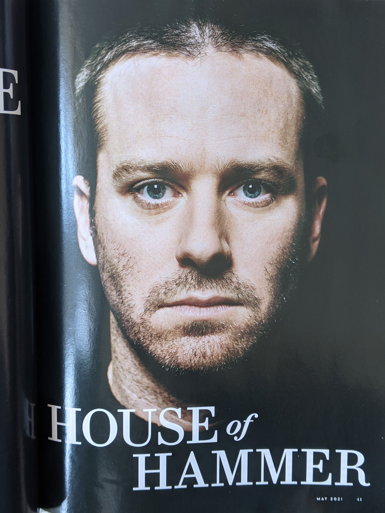 Vanity Fair Magazine May 2021 Armie Hammer Lourdes Leon Madonna